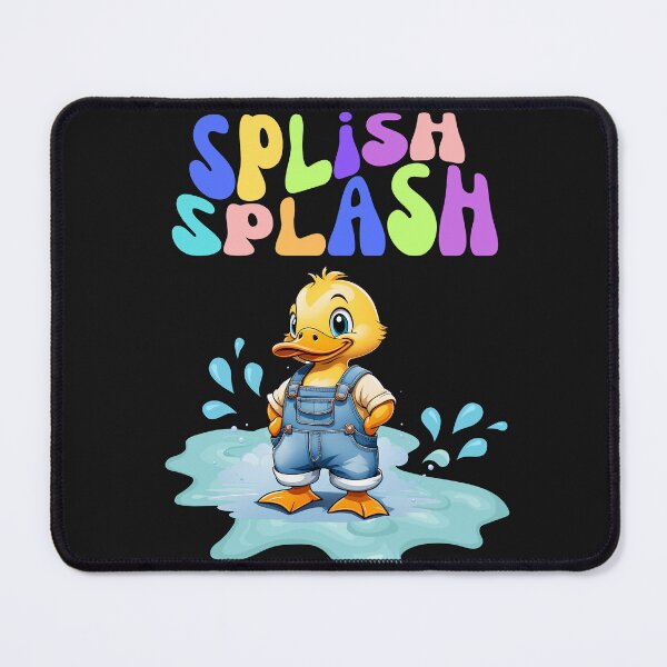 Item preview, Watercolor Duck Splish Splash designed and sold by AlienOccupation.