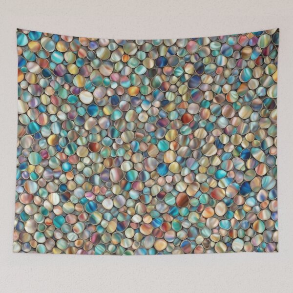 Item preview, Abstract Colorful Rocks Pattern designed and sold by calibrit.