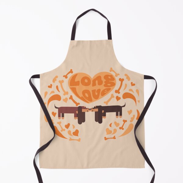 Item preview, Couple dachshunds (Chocolate and Brown) designed and sold by Salchicha Design.