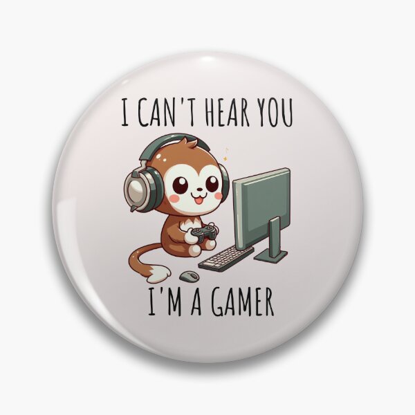 Item preview, Online Gaming Monkey designed and sold by LemuellTrends.