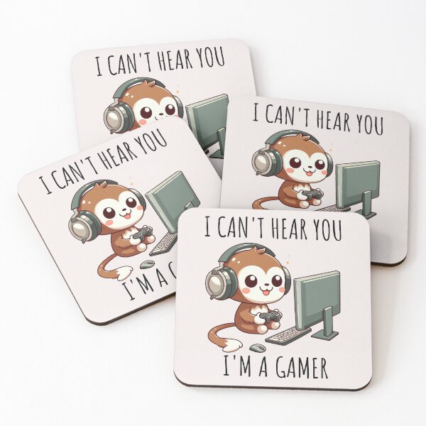 Item preview, Online Gaming Monkey designed and sold by LemuellTrends.