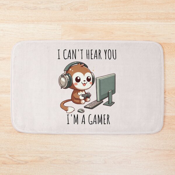 Item preview, Online Gaming Monkey designed and sold by LemuellTrends.