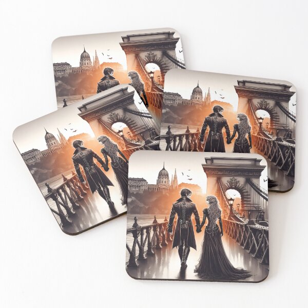 Item preview, Vampire  couple in Budapest designed and sold by GothicRubette.