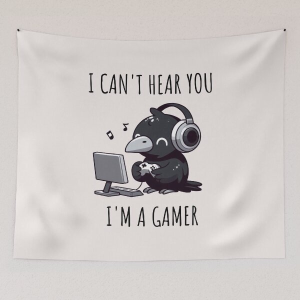 Item preview, Online Gaming Crow designed and sold by LemuellTrends.