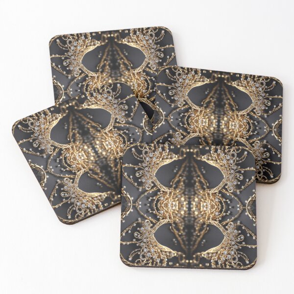 Item preview, Vertical pattern of precious gold and diamond jewelry designed and sold by Carlos Gudino.