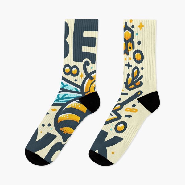 Item preview, Bee at Work, typography,PUN designed and sold by maxmaj.