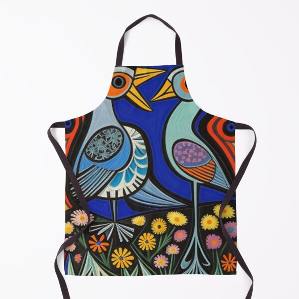 Item preview, Classic Vintage Abstract Birds and Flowers designed and sold by TheDarkWardrobe.