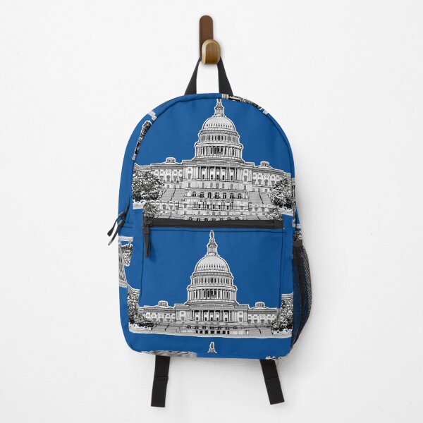 Item preview, United States U.S. Capitol Building Blue designed and sold by oz10.