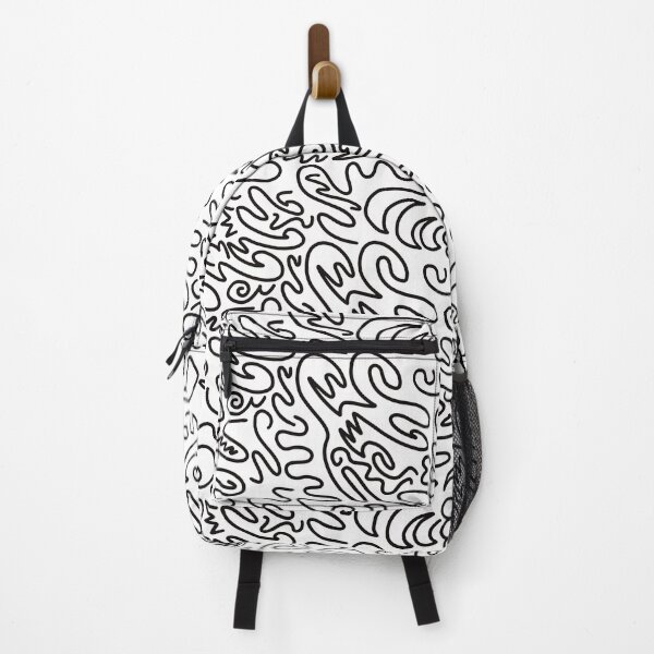 Item preview, Black & white squiggles designed and sold by Mychaela-Artist.