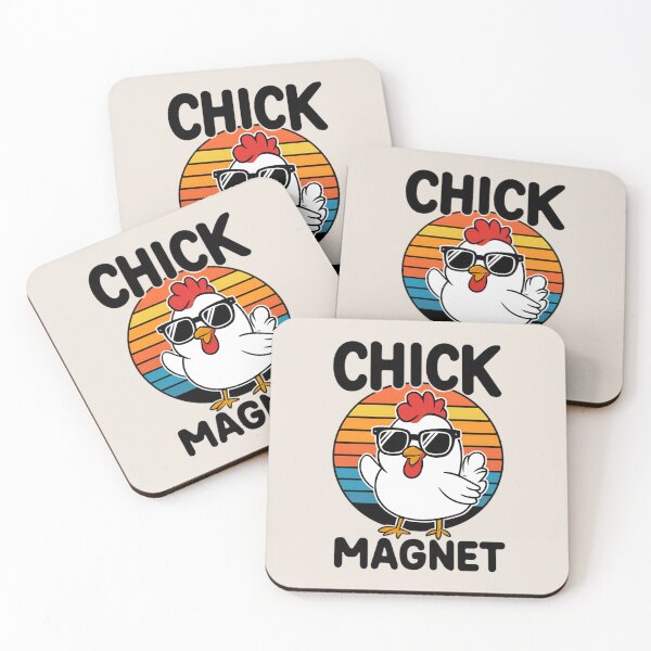 Item preview, Chick Magnet Funny Design designed and sold by Jollys-ArtShop.