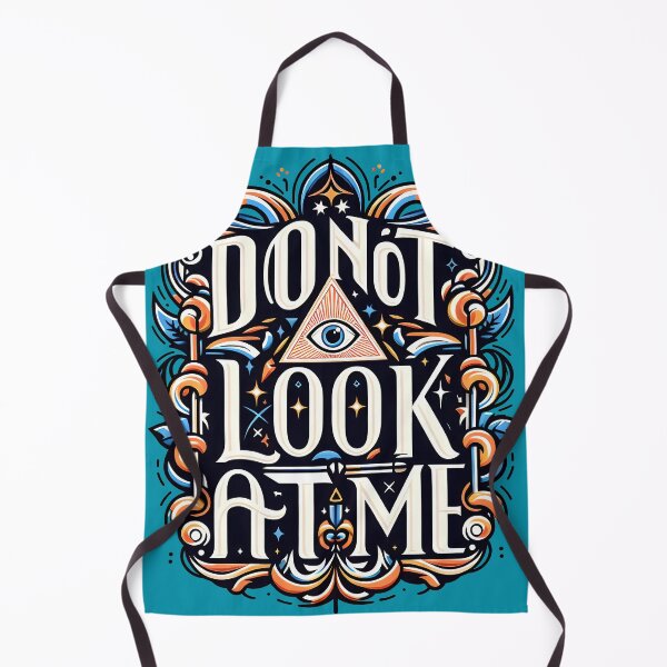 Item preview, Do Not Look at Me, typography designed and sold by maxmaj.