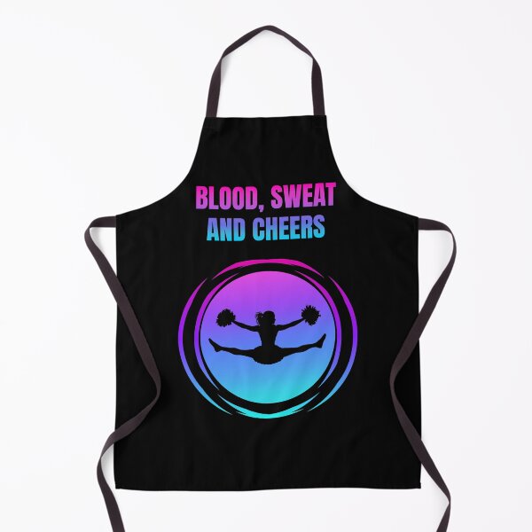 Item preview, Blood, Sweat And Cheers! Cheerleader With Pom Poms. designed and sold by Artography Designs.