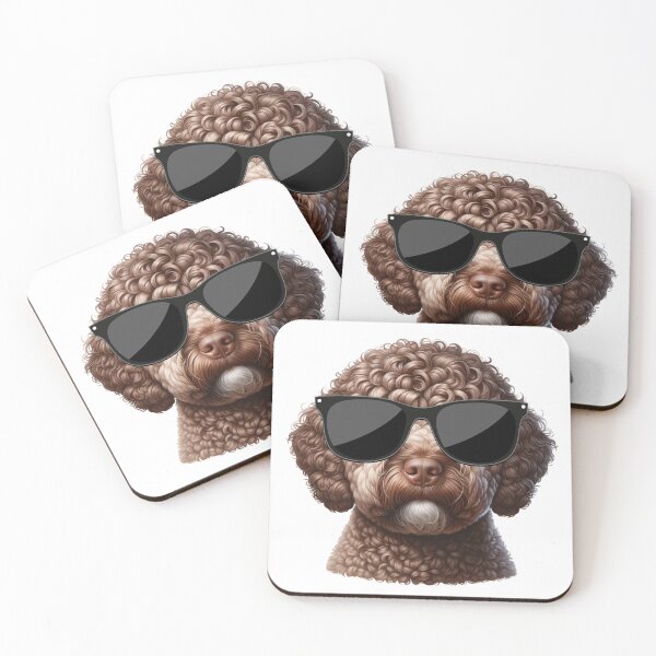 Item preview, Lagotto Romagnolo Wearing Sunglasses designed and sold by TheAnimalZ00.