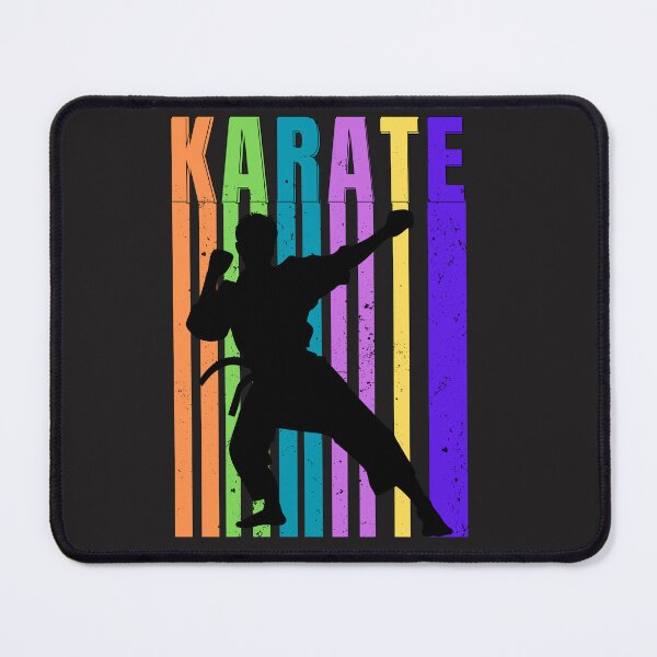Item preview, Grunge Textured Color Stripe Karate designed and sold by AlienOccupation.