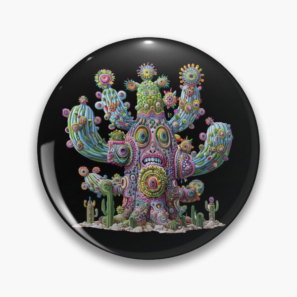 Artikelvorschau, Trippy and Ornate Cactus entworfen und verkauft von Psyberspace.
