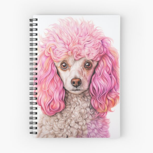 Item preview, Cotton Candy Curls: Pastel Poodle Portrait designed and sold by OneStopPoodle.