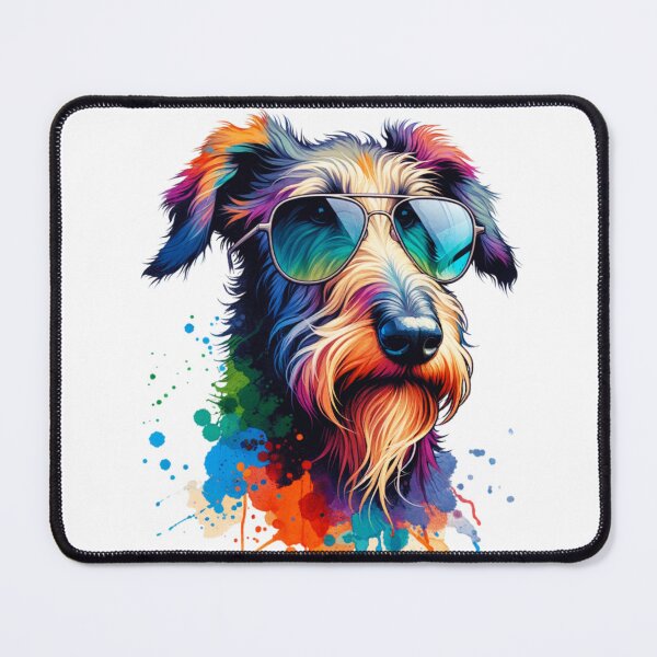 Item preview, Watercolor Scottish Deerhound Wearing Sunglasses designed and sold by TheAnimalZ00.