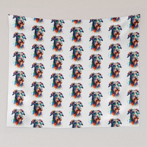 Item preview, Watercolor Scottish Deerhound Wearing Sunglasses designed and sold by TheAnimalZ00.