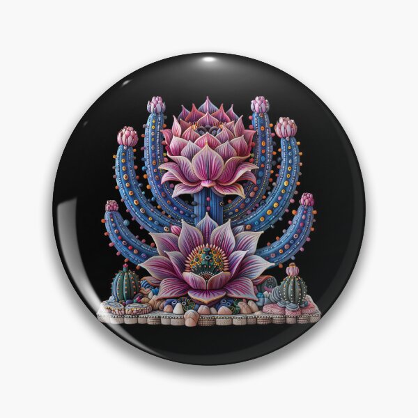 Artikelvorschau, Trippy and Ornate Cactus entworfen und verkauft von Psyberspace.