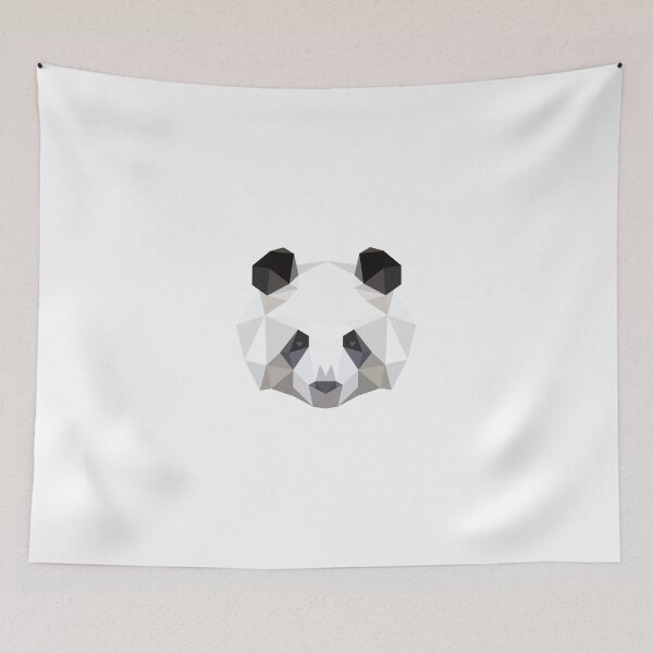 Item preview, Abstract Panda Head designed and sold by Reethes.