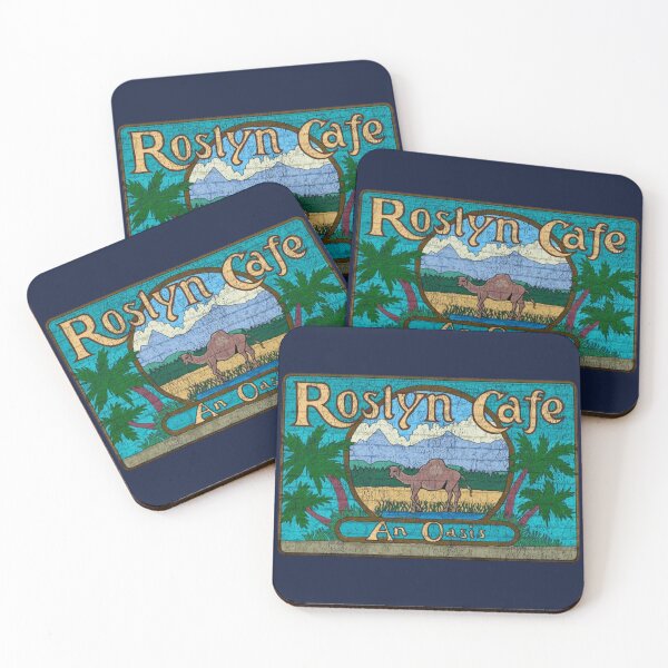 Item preview, Roslyn Cafe Northern Exposure Worn designed and sold by Alema Art.