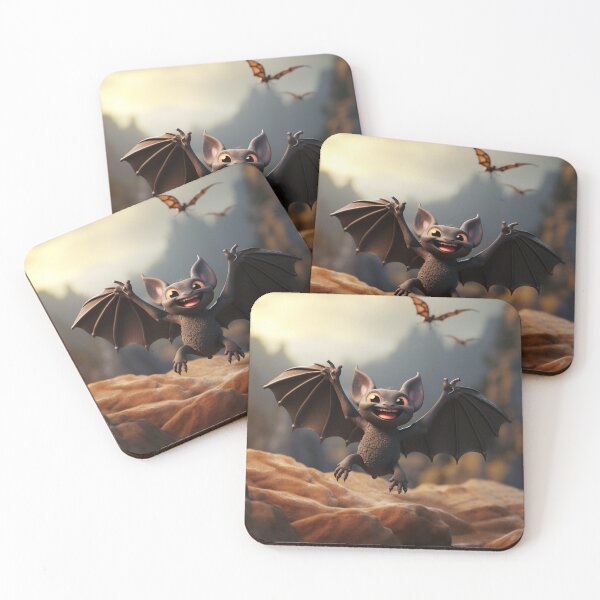 Item preview, Cartoon Bat 3 designed and sold by AstroRisq.