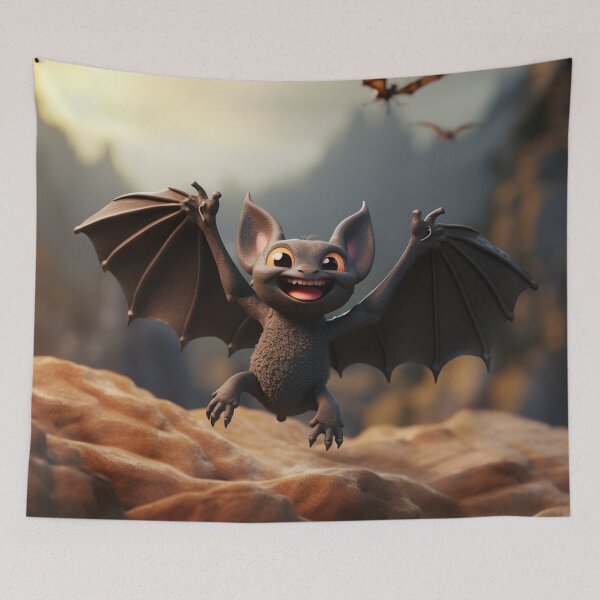 Item preview, Cartoon Bat 3 designed and sold by AstroRisq.