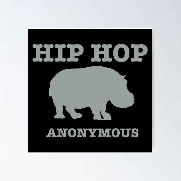 Artikelvorschau, Hip Hop Anonymous entworfen und verkauft von typographywords.
