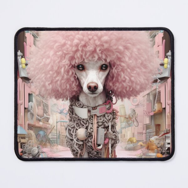Item preview, Techie Poodle: Cyber City Explorer designed and sold by OneStopPoodle.