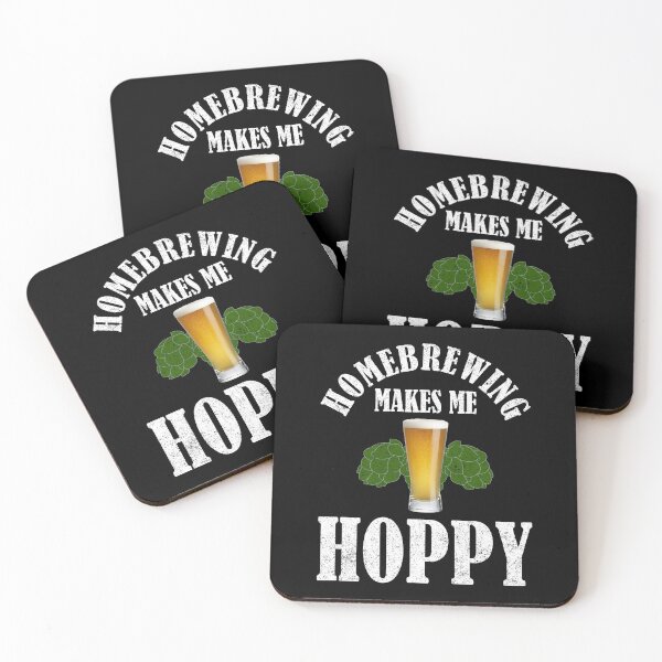 Item preview, Homebrewing Makes Me Hoppy designed and sold by Cat Lady Designs.