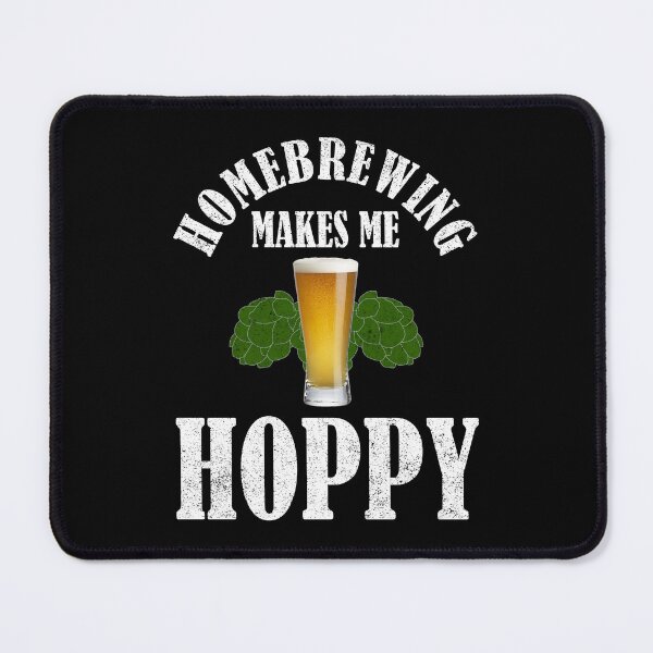 Item preview, Homebrewing Makes Me Hoppy designed and sold by Cat Lady Designs.