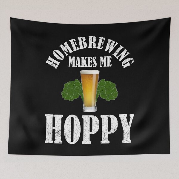 Item preview, Homebrewing Makes Me Hoppy designed and sold by Cat Lady Designs.