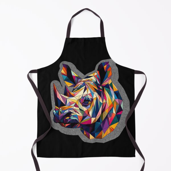 Item preview, Triangulated Rhino Head designed and sold by Psyberspace.