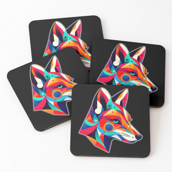 Item preview, Lovely Slick Fox Head designed and sold by Psyberspace.