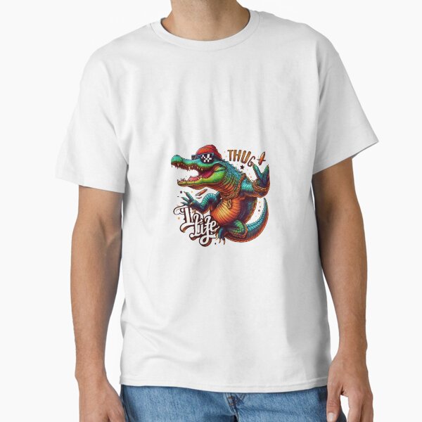 Artikel-Vorschau von Aligator Thug Life - Aligator-Aufkleber - Aligator-Bild, designt und verkauft von WallArtKing.