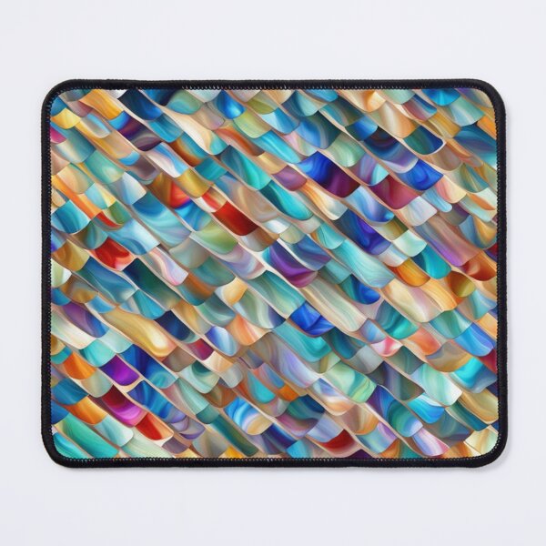 Item preview, Abstract Colorful Diagonal Mosaic Pattern designed and sold by calibrit.