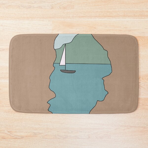 Item preview, Aesthetic View of Beach from Cave designed and sold by shopzarajade.