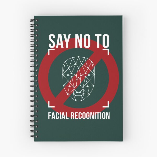 Item preview, say no to facial recognition designed and sold by Doooriginals.