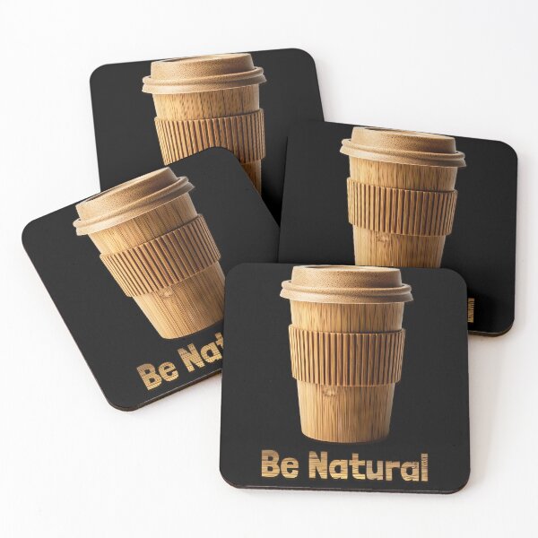 Item preview, Be Natural, Bamboo Coffee Cup designed and sold by Psyberspace.
