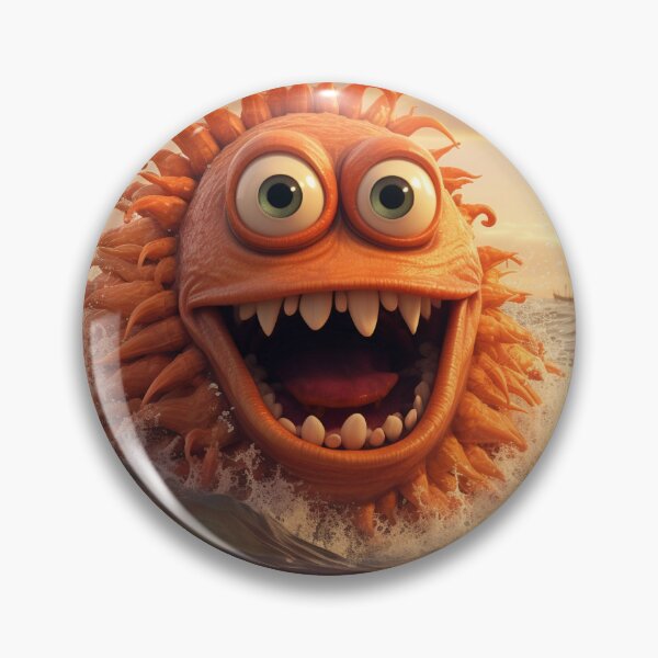 Item preview, Cartoon Sea Monster 5 designed and sold by AstroRisq.