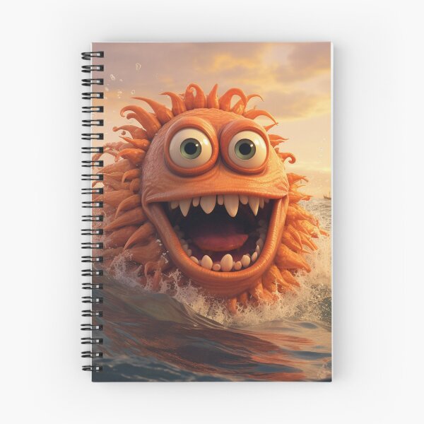 Item preview, Cartoon Sea Monster 5 designed and sold by AstroRisq.
