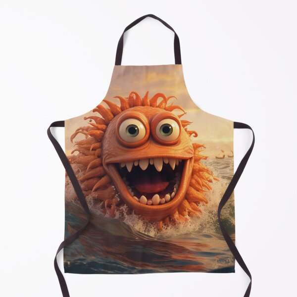 Item preview, Cartoon Sea Monster 5 designed and sold by AstroRisq.