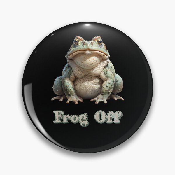 Item preview, Frog Off Funny Frog designed and sold by Psyberspace.