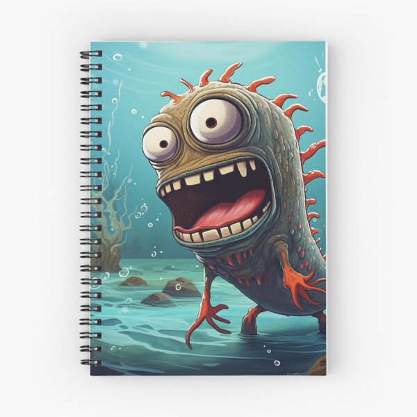 Item preview, Cartoon Sea Monster 6 designed and sold by AstroRisq.
