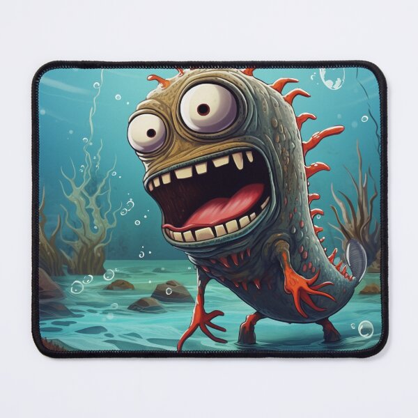 Item preview, Cartoon Sea Monster 6 designed and sold by AstroRisq.