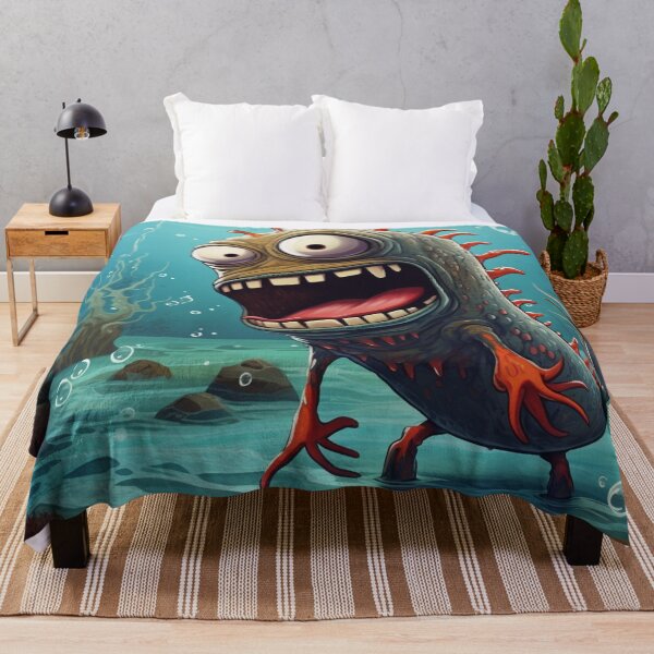 Item preview, Cartoon Sea Monster 6 designed and sold by AstroRisq.