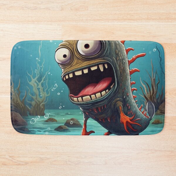Item preview, Cartoon Sea Monster 6 designed and sold by AstroRisq.