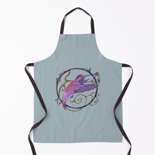 Item preview, Art Nouveau Hummingbird Transparent designed and sold by GStouderArt.