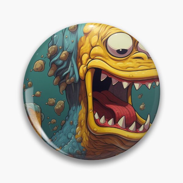 Item preview, Cartoon Sea Monster 7 designed and sold by AstroRisq.
