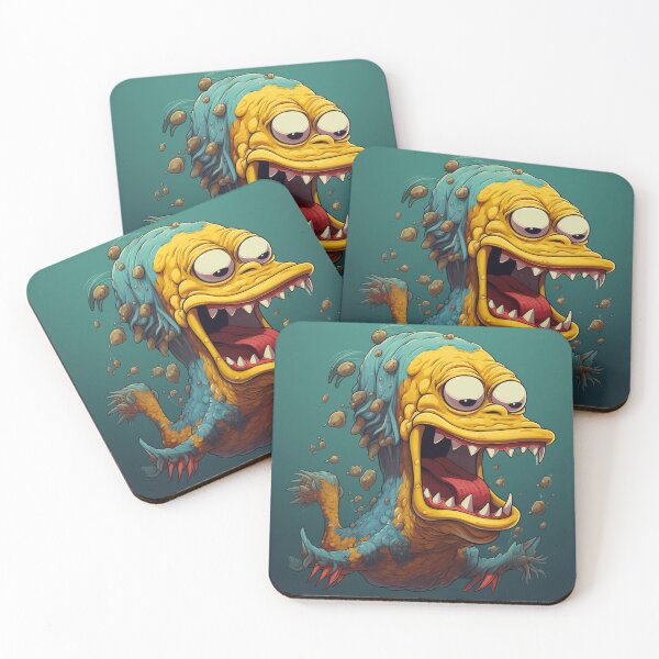 Item preview, Cartoon Sea Monster 7 designed and sold by AstroRisq.